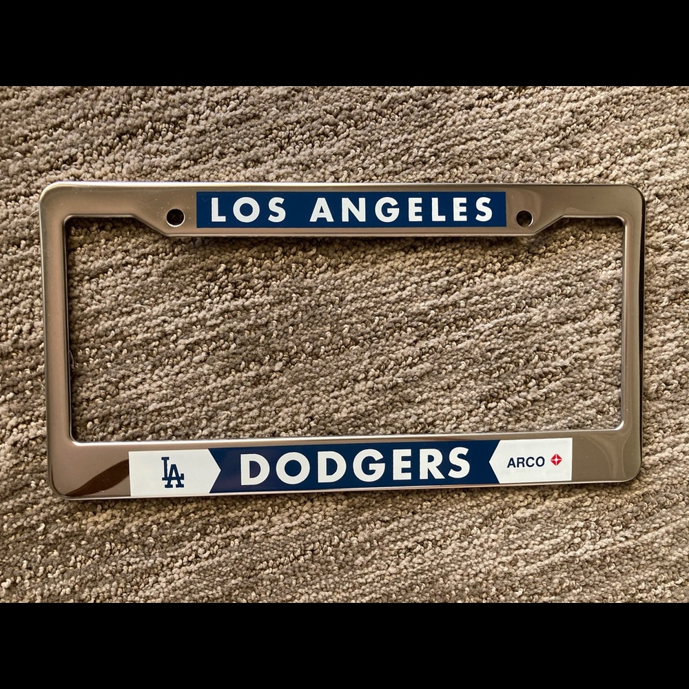 LA Dodgers License Frame